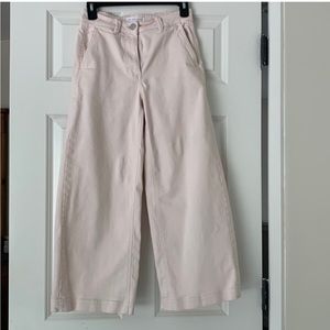 Everlane Cropped Wide Leg Jeans size 0